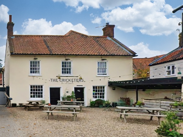 Cricketers on the Green Aldborough
